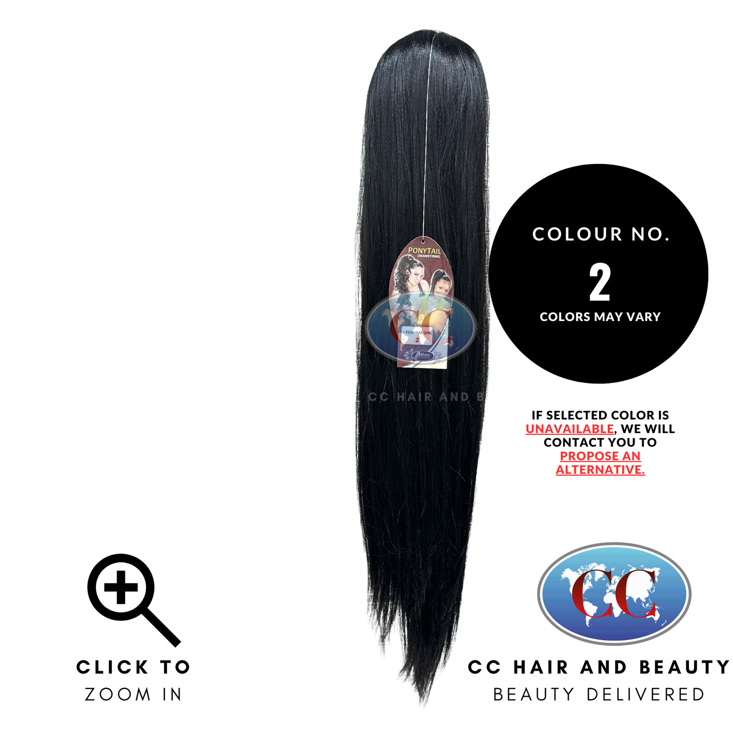 Afftress Drawstring Ponytail Pekham Girl-Colour 2