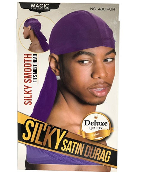 Magic Collection Silky Satin Durag #4801PUR | Shop at CC Hair & Beauty UK