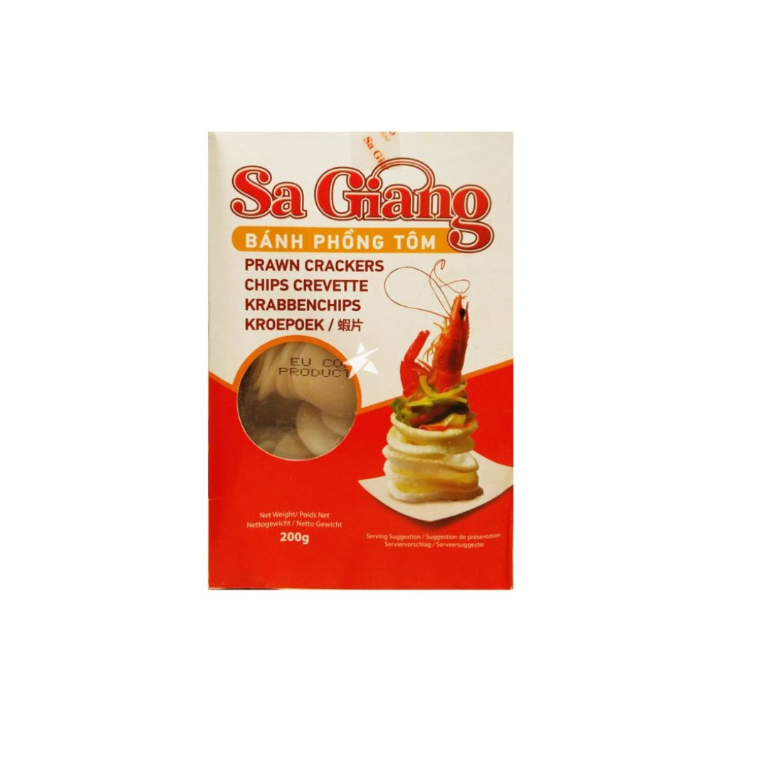 Sa Giang Prawn Crackers (Banh Phong Tom) 200g
