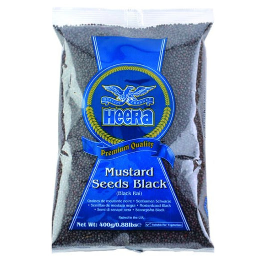 Heera Black Mustard  Seeds 400g