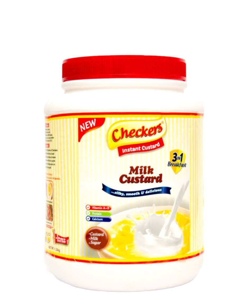 Checkers 3 In 1 Milk Custard 1.5kg