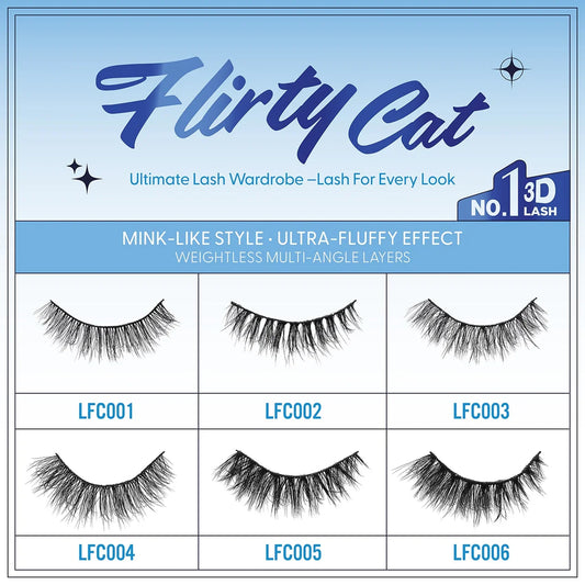 CATTITUDE 3D Lashes - Flirty Cat | CC Hair & Beauty UK