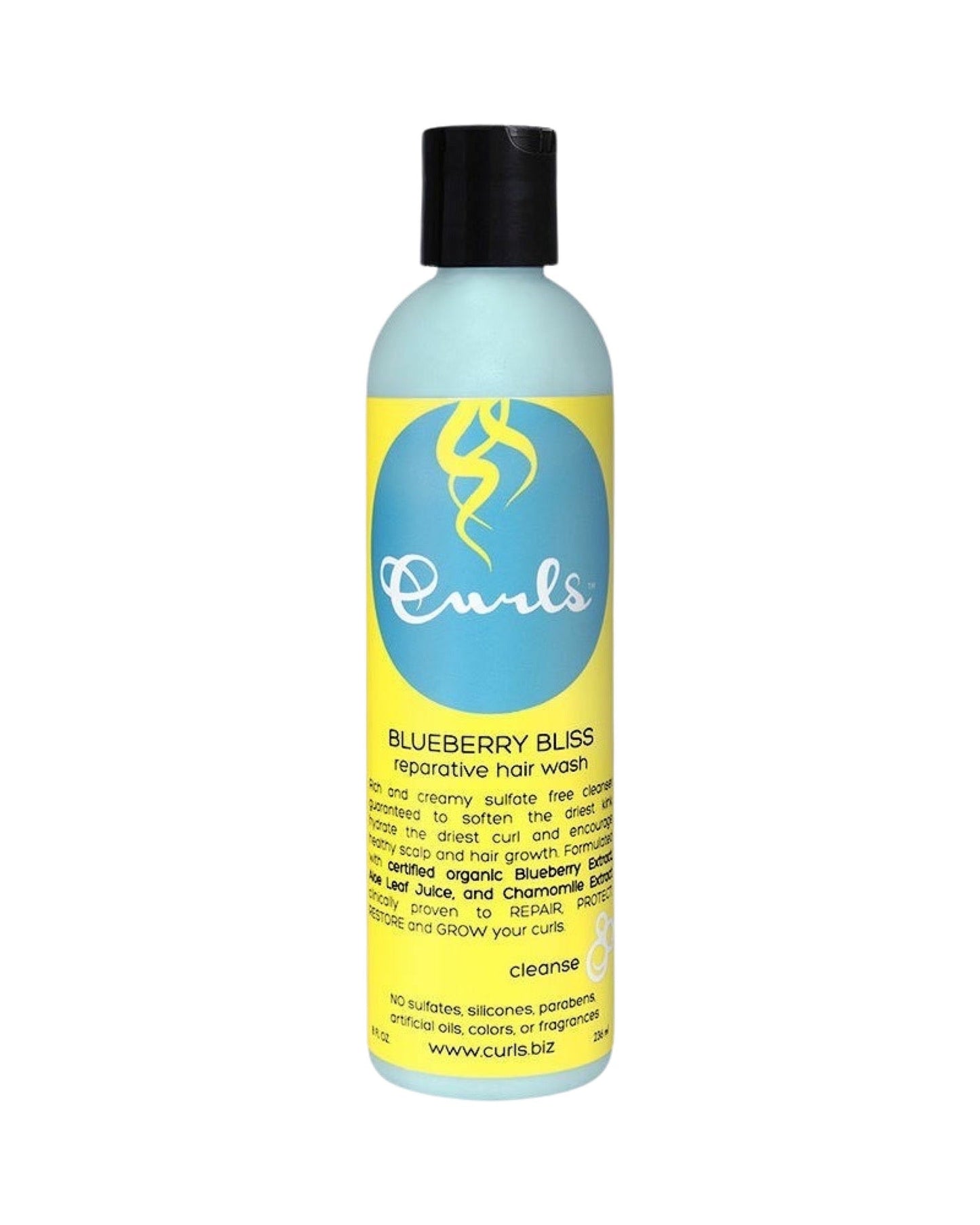 Curls Blueberry Bliss Reparative Hair Wash - 8 Oz | Shop at CC Hair & Beauty UK