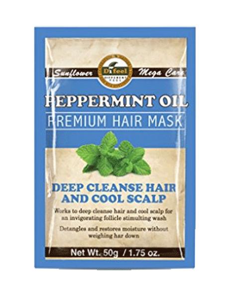 Difeel Premium Deep Conditioning Hair Mask - Peppermint Oil 1.75oz | Shop at CC Hair & Beauty UK