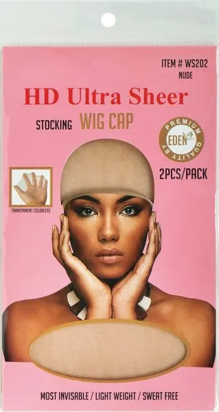 Eden HD Ultra Sheer Wig Cap - Nude (WS202) | Shop at CC Hair & Beauty UK