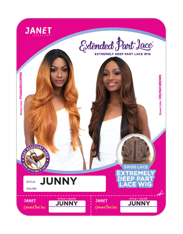 Janet Extended Part Lace Wig - Junny