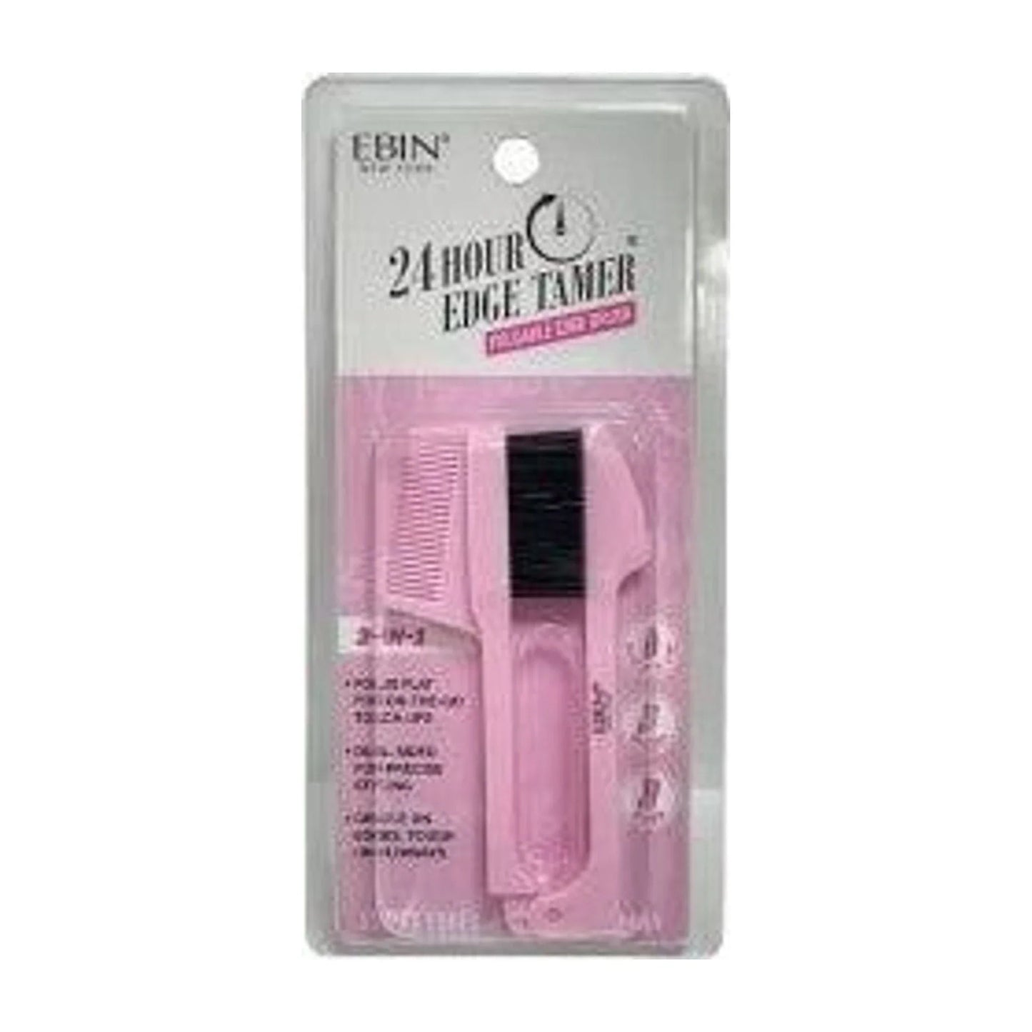 Ebin 24 Hour Edge Tamer Foldable Edge Brush 3 In 1