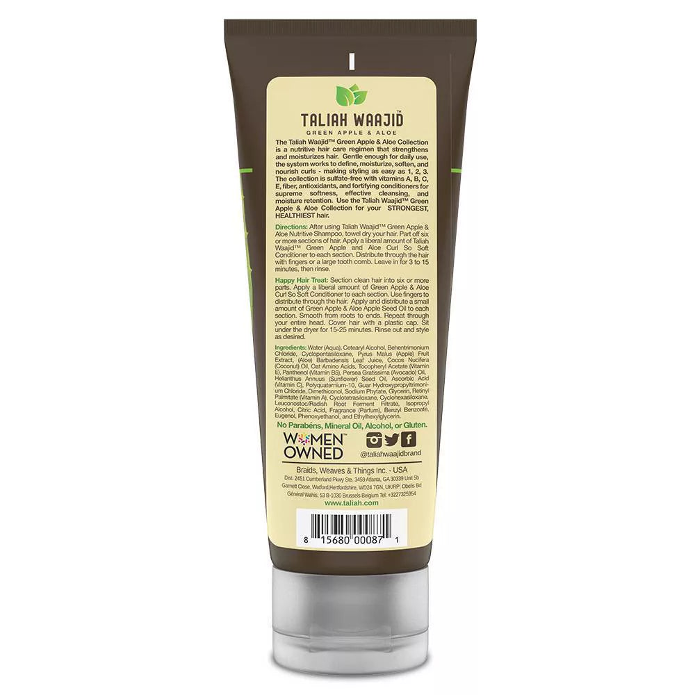 Taliah Waajid Apple & Aloe Taliah Waajid Apple & Aloe Curl So Soft Conditioner - 10 fl oz | CC Hair & Beauty Leeds