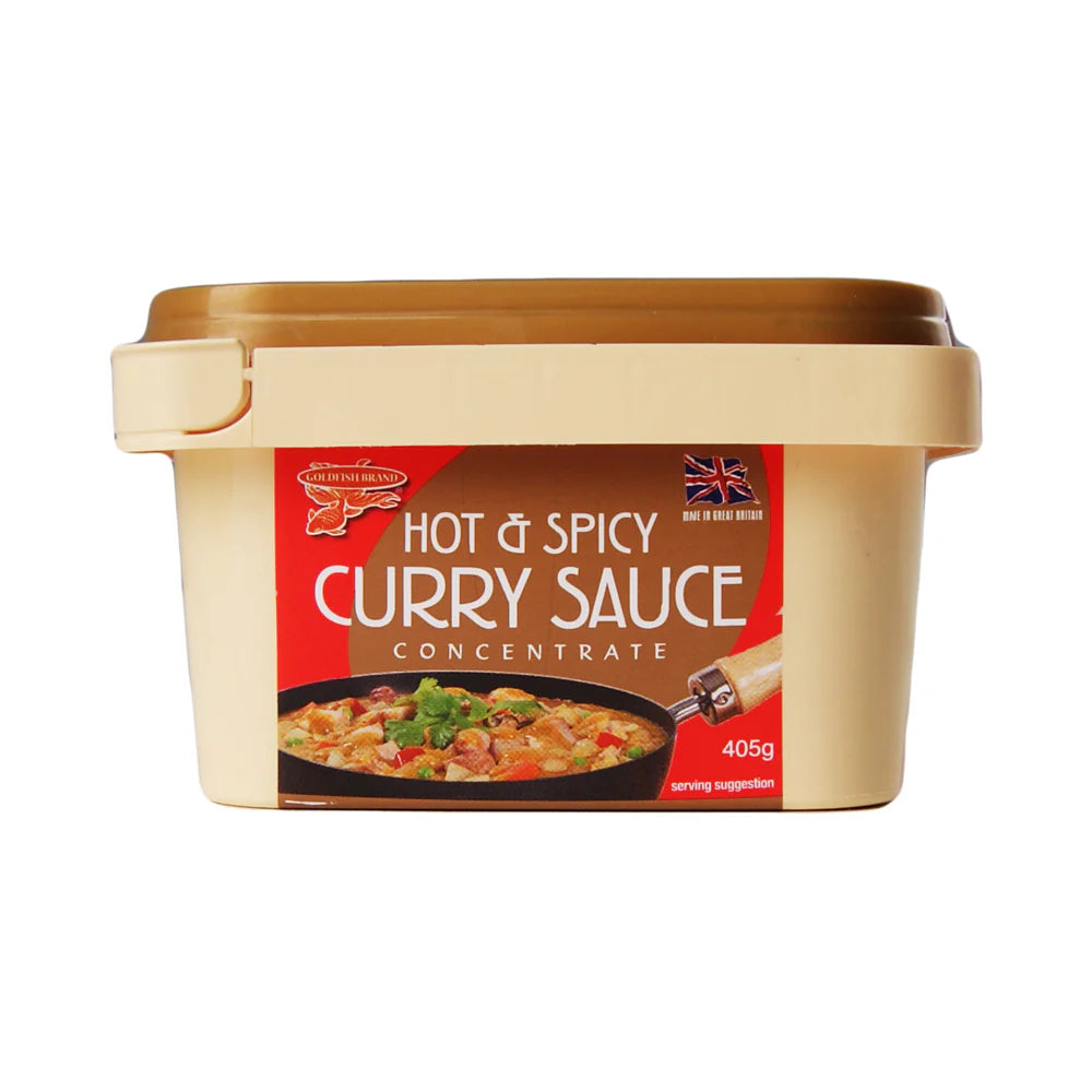 Gold Fish Cinese Hot & Spicy Curry Sauce 405g