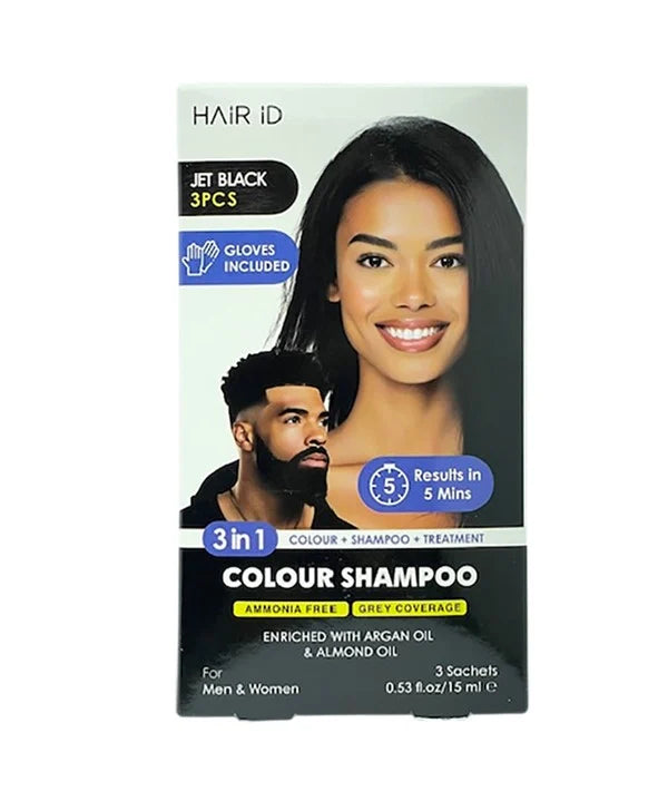 Hair ID 3 In 1 Ammonia Free Color Shampoo - view 2