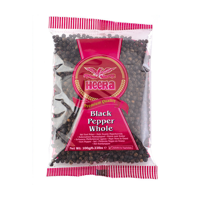 Heera Whole Black Pepper Seeds 100g