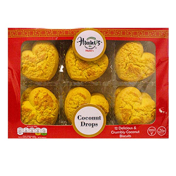 Humis 12 Coconut Drops Biscuits