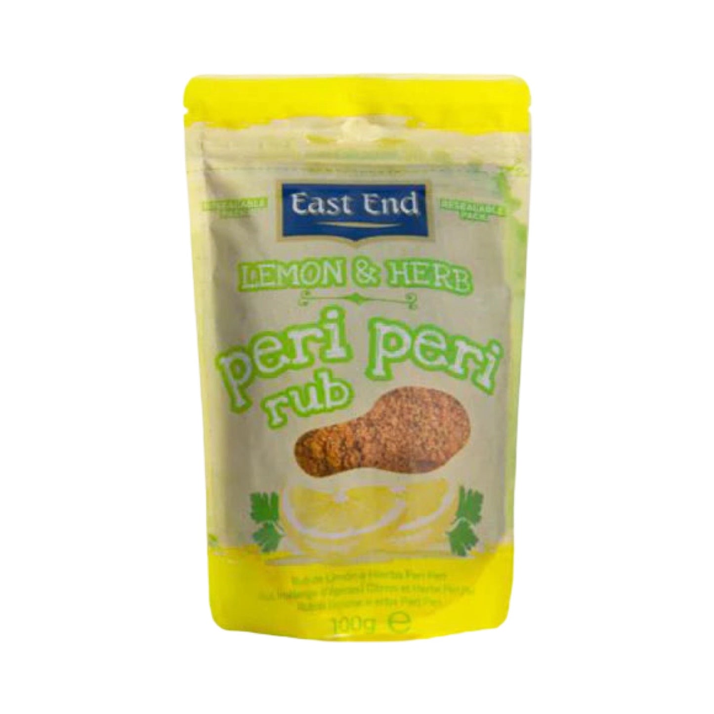 East End Lemon Herb Peri Peri Rub 300g