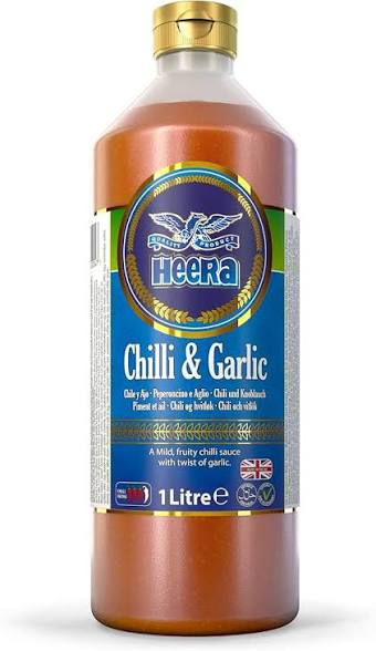Heera Chilli & Garlic Sauce 1ltr