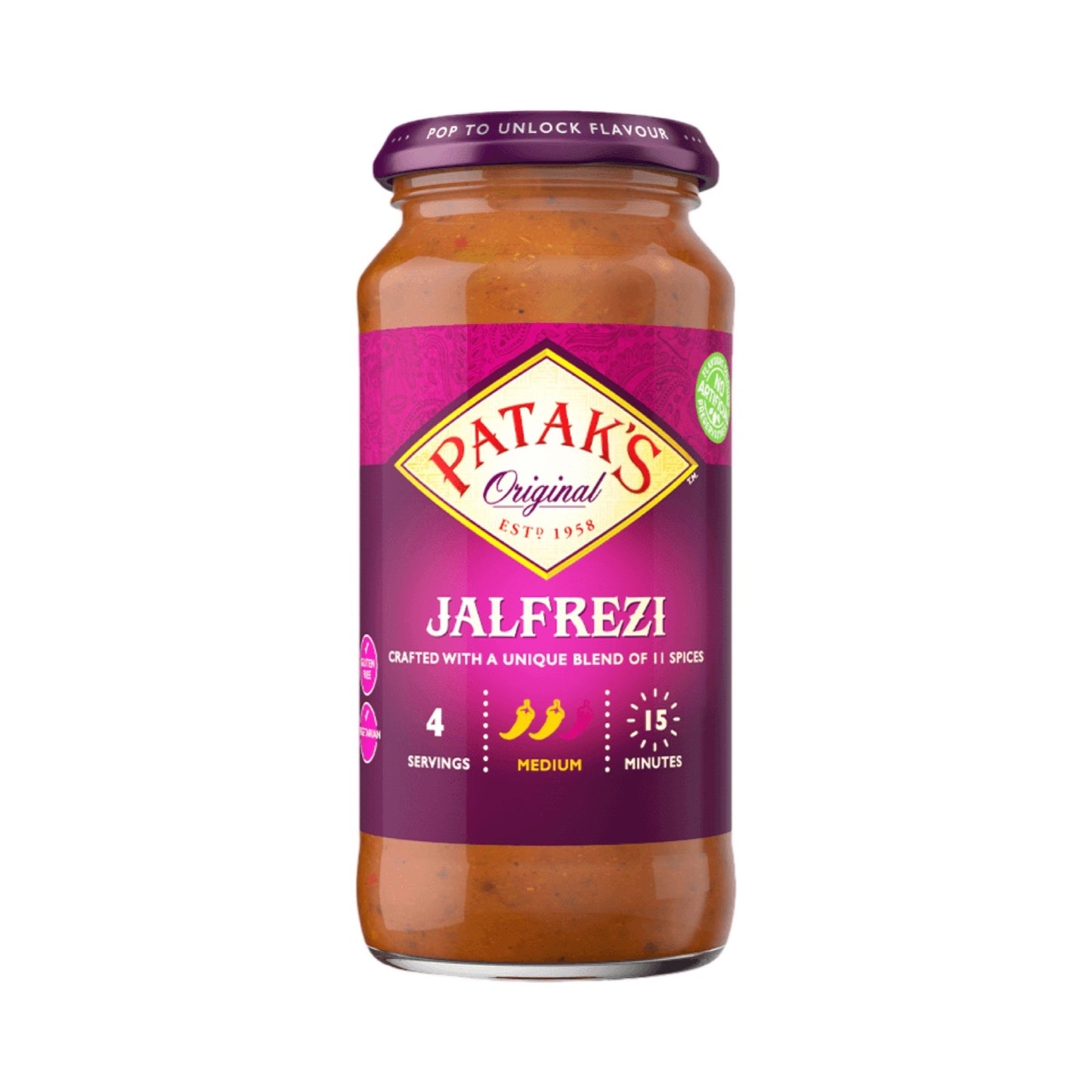 Pataks Jalfrezi Sauce 450G