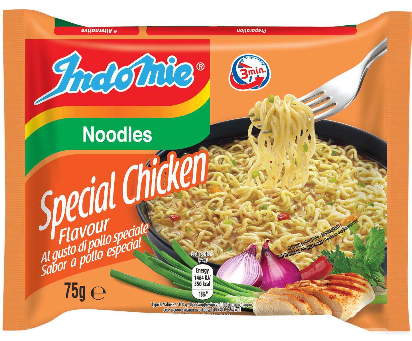 Indomie Chicken Flavour Special Noodles 75g