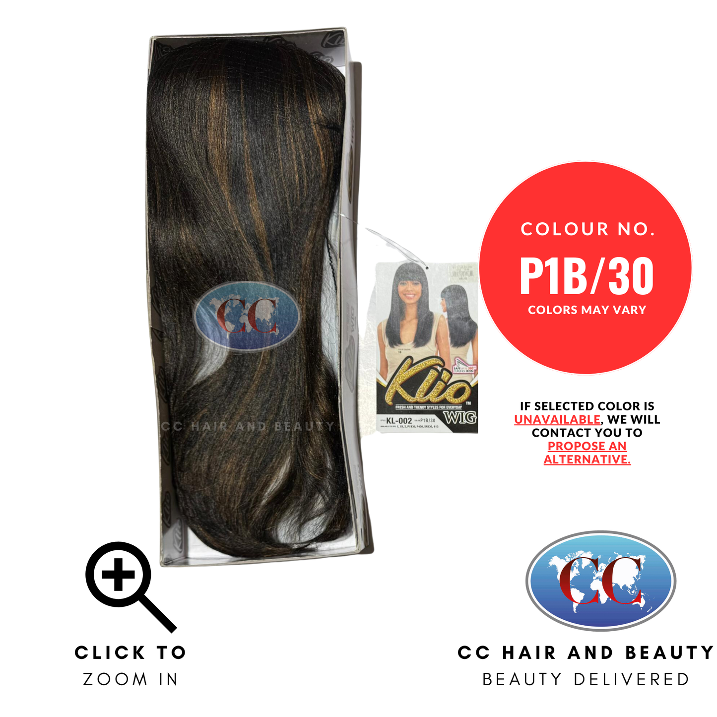 KLIO Klio Synthetic Hair Premium Wig - Kl-002 | CC Hair & Beauty Leeds