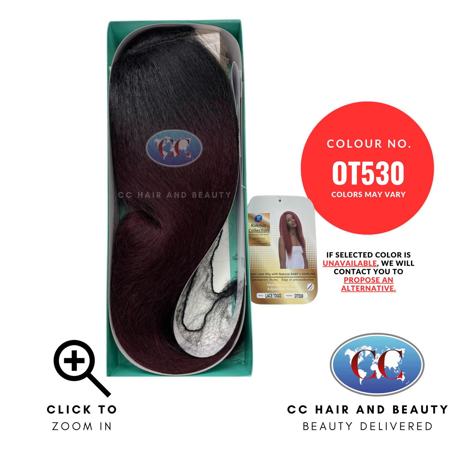 Kuknus Collection - LACE TOGO | CC Hair & Beauty UK