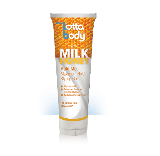 Lottabody Milk & Honey Hold Me Maximum Hold Styling Gel 8.4oz | Shop at CC Hair & Beauty UK