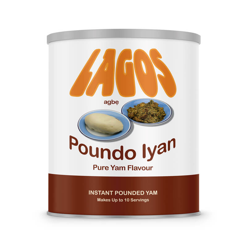 Lagos Agbe Pounded Yam 2kg