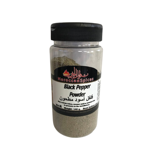 Moroccan Spices Black Pepper Powder 140g