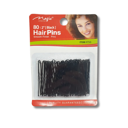 Magic Collection 80 2" Black Hair Pins Item#753 | Shop at CC Hair & Beauty UK