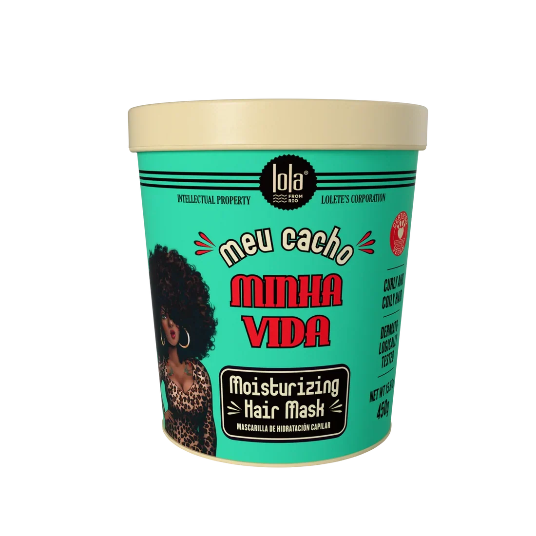 Lola From Rio Meu Cacho Minha Vida Moisturizing Hair Mask 15.22oz - product detail | CC Hair & Beauty
