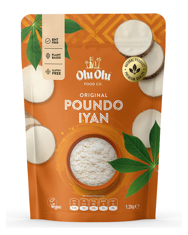 Olu Olu Foods Poundo Iyan 1.2kg