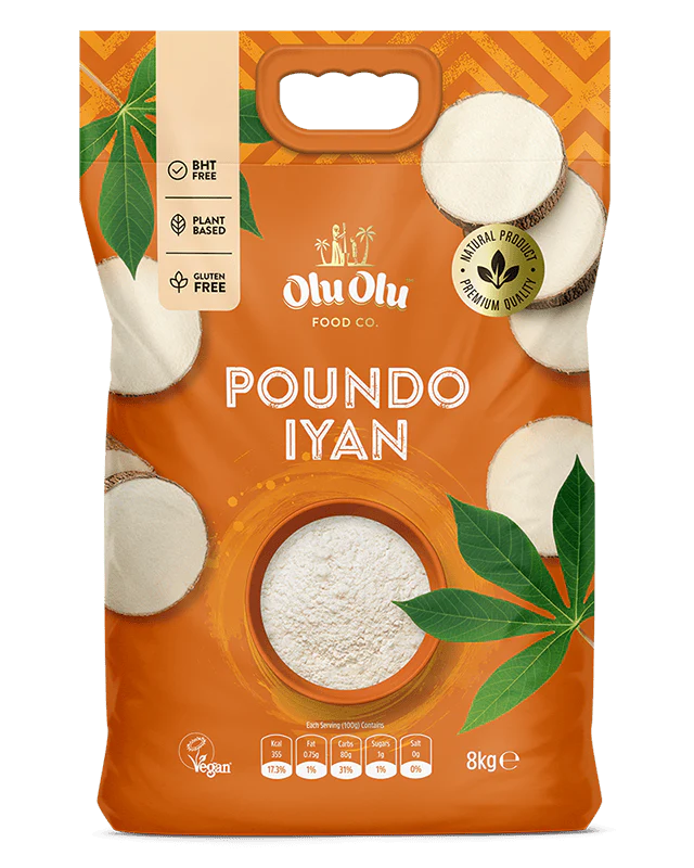 Olu Olu Foods Poundo Iyan 8kg