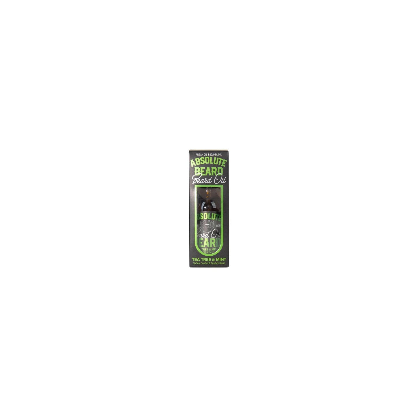 NickaK Tyche Tea Tree & Mint Absolute Beard Oil 60ml bottle with box