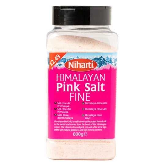 Niharti Pink Salt Fine 800g