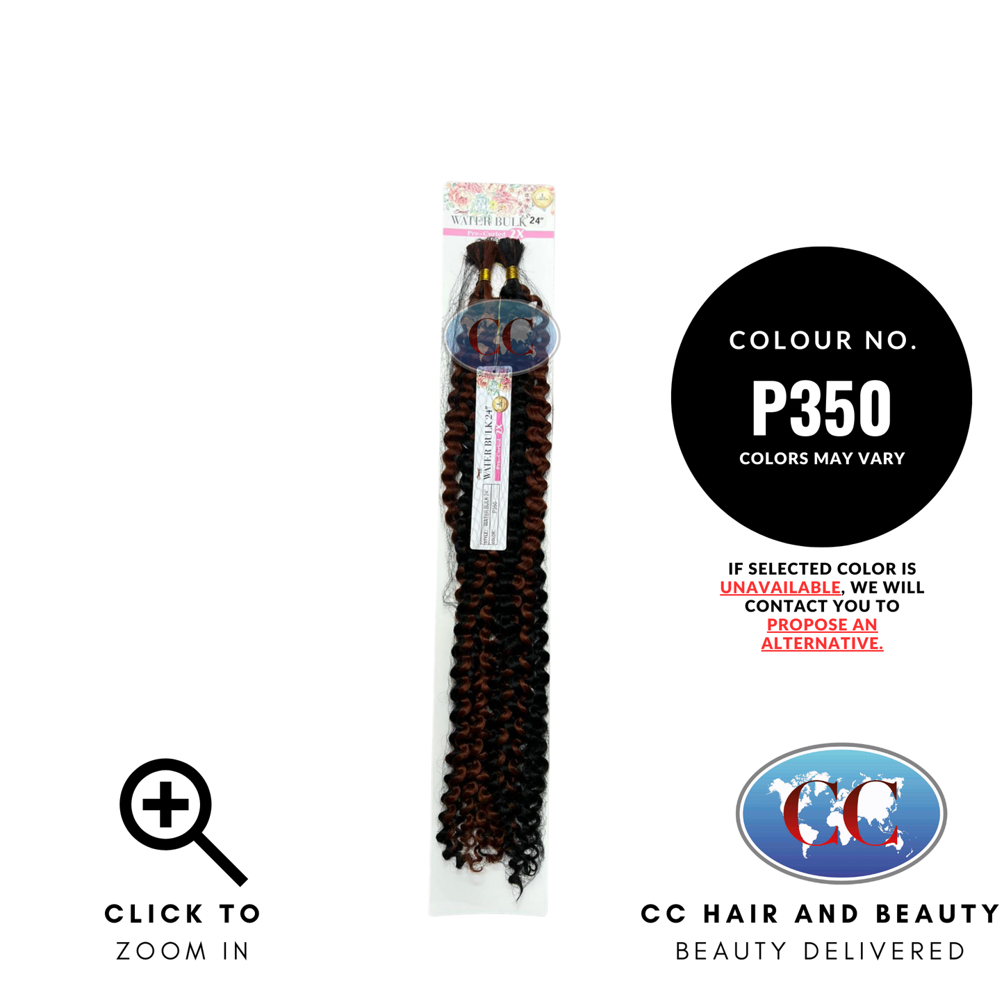 Smart Braid Pre-Curled - Water Bulk 24" | CC Hair & Beauty UK