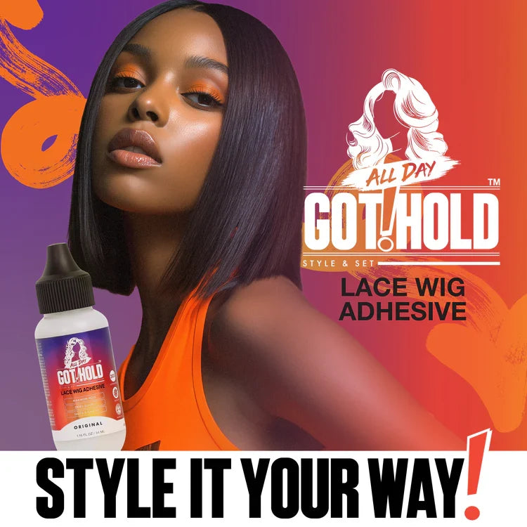 All Day Got Hold Lace Wig Adhesive-1.15OZ /34ML | CC Hair & Beauty UK