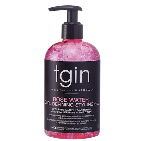 Tgin Rose Water Curl Defining Styling Gel 384ml | Shop at CC Hair & Beauty UK