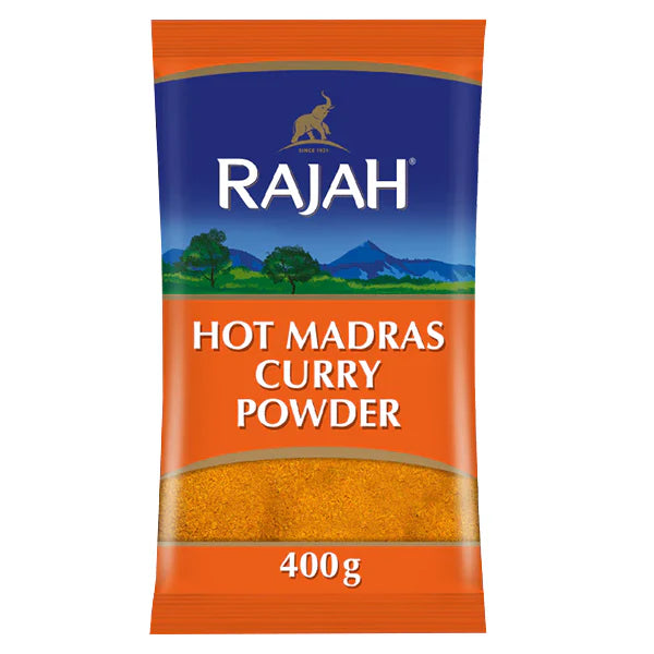 Rajah Hot Madras Curry Powder - All Sizes
