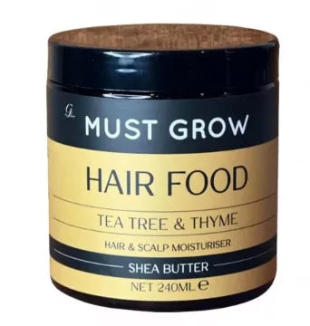 Must Grow Hair Tea Tree & Thyme 240ml - product detail | CC Hair & Beauty