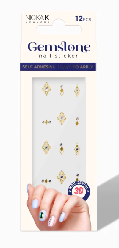 Nicka K Gemstone Nail Stickers