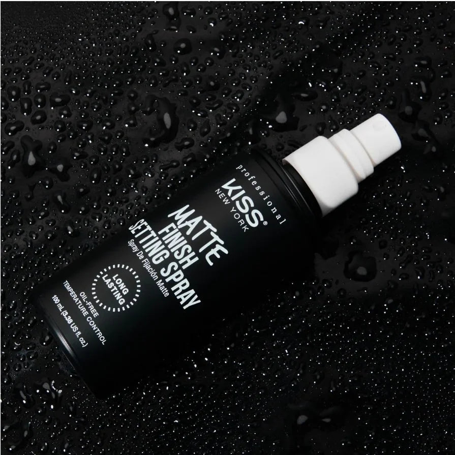 Kiss Setting Spray Matte Finish 3.38 oz - available online | CC Hair & Beauty UK