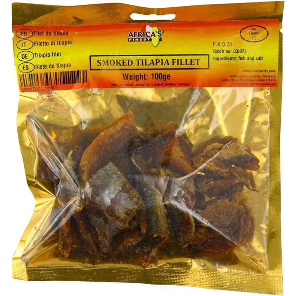 Africa's Finest Smoked Tilapia Fillet 100g