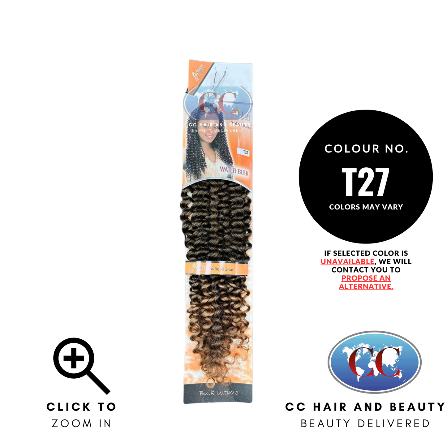 Aftress Synthetic Hair - Water Bulk-colour T27