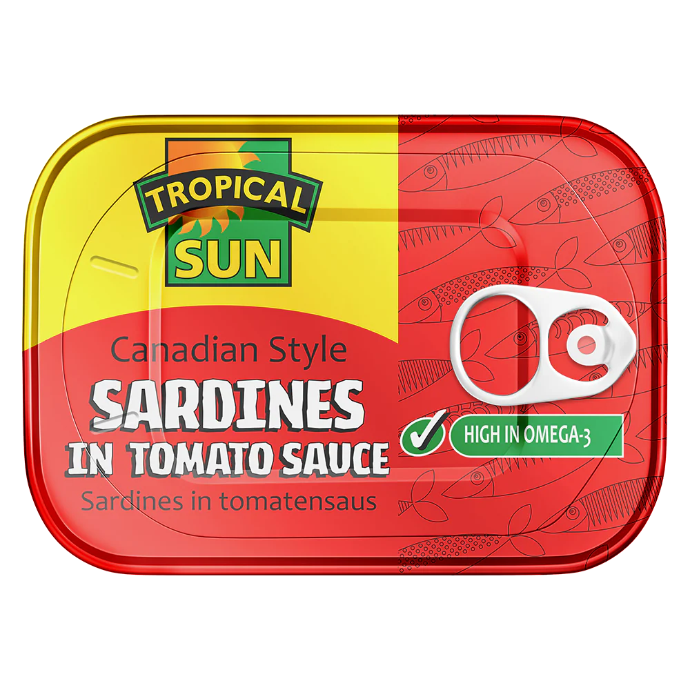 Tropical Sun Canadian Style Sardines in Tomato Sauce 106g