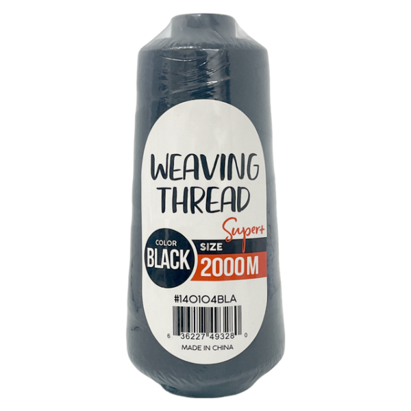 Magic Collection Weaving Thread Super+ (Black) 2000 M | Shop at CC Hair & Beauty UK