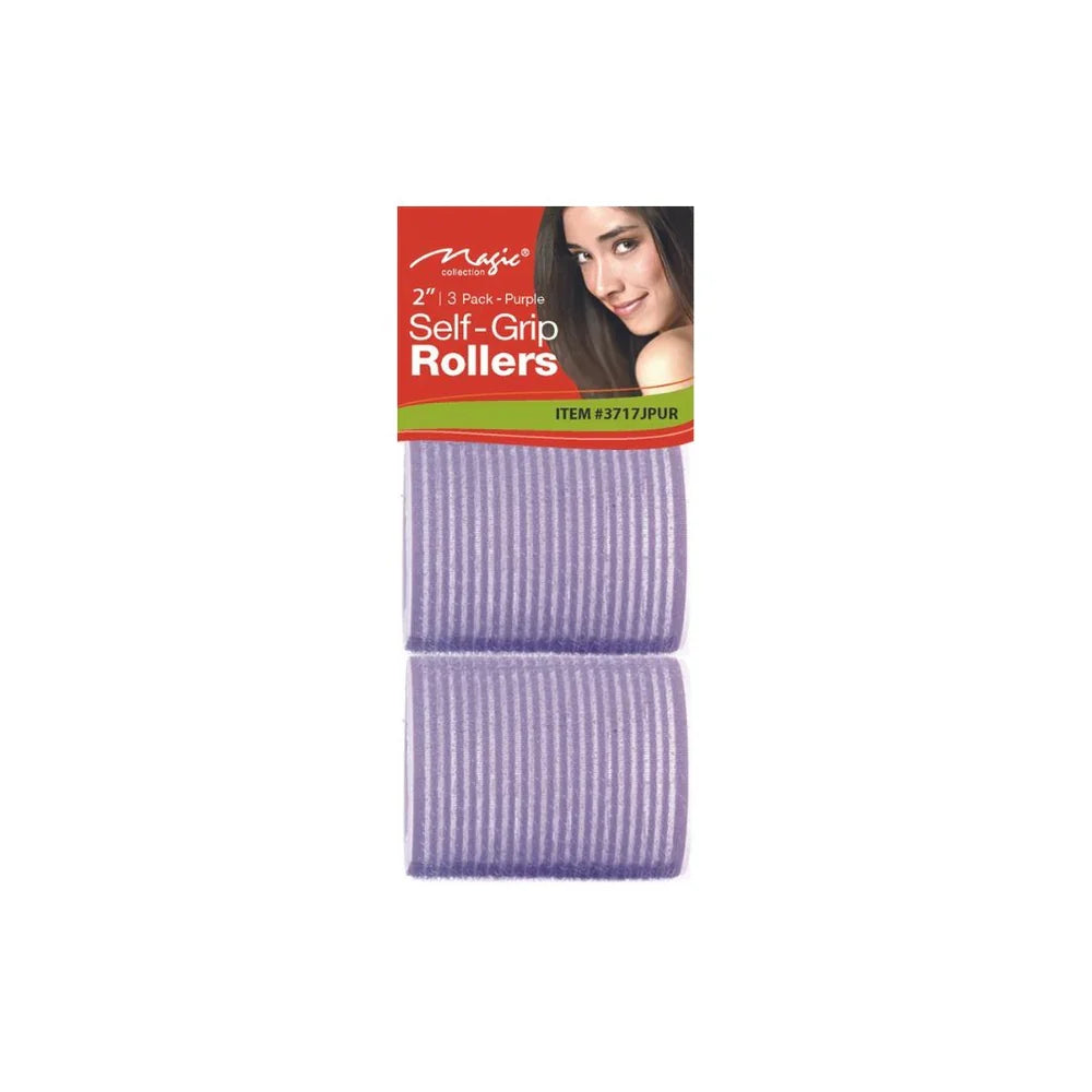 Murry Collection 2"| 3 Pack-Purple Self-Grip Rollers | Shop at CC Hair & Beauty UK