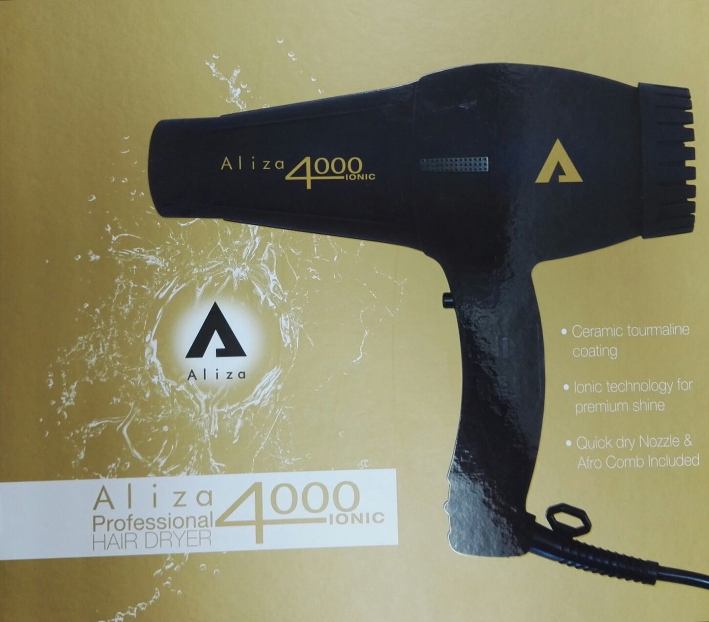 Aliza Professional Hair Dryer 4000 Ionic | Shop at CC Hair & Beauty UK