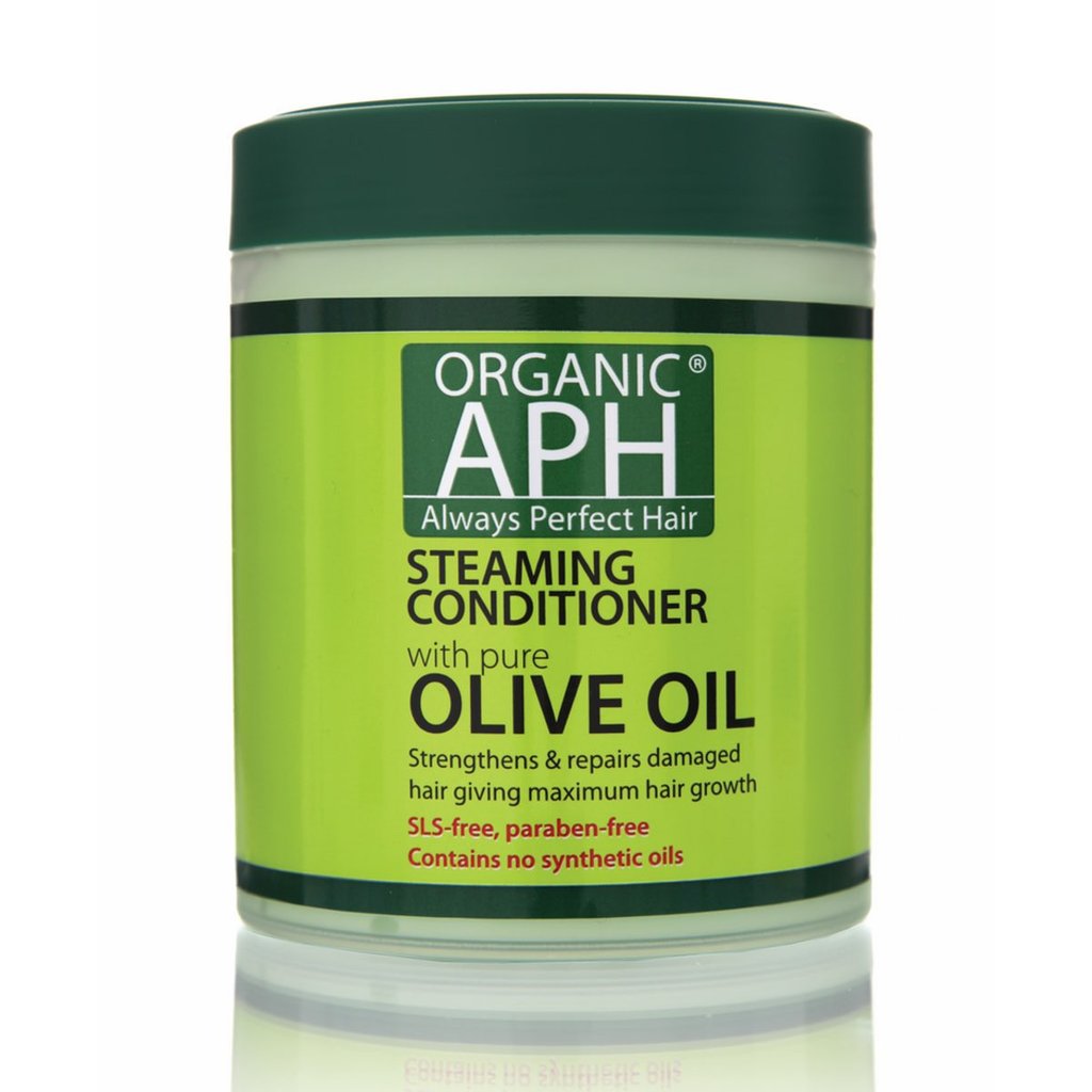 Organic Aph Olive Oil Steaming Conditioner - 500Ml | Shop at CC Hair & Beauty UK