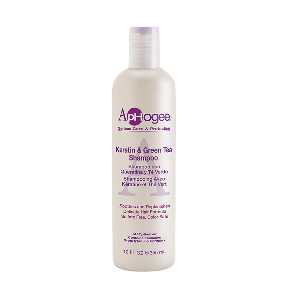 Aphogee Keratin & Green Tea Shampoo - 12 Oz | Shop at CC Hair & Beauty UK