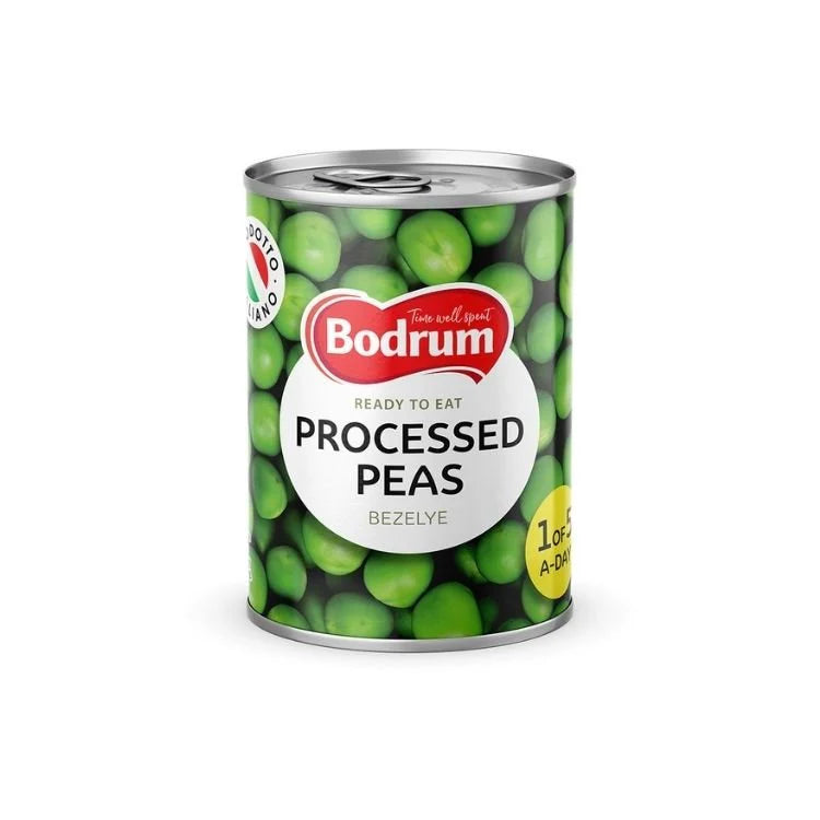 Bodrum Ready To Eat Processed Peas 800G