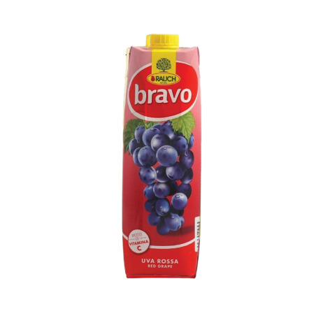 Rauch Bravo Red Grape Juice 1L