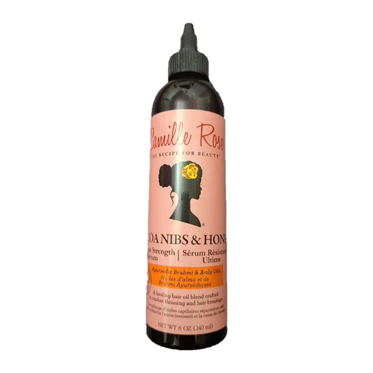 Camille Rose Naturals Cocoa Nibs & Honey Ultimate Growth Serum 8oz bottle