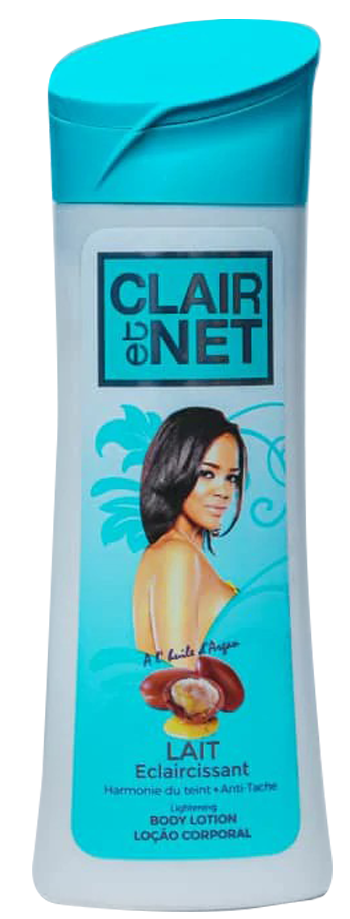 Clair ET Net Lait Eclaircissant Body Lotion 500ml